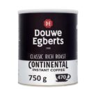 Douwe Egberts Pure Gold Instant Coffee - 1 x 750g Tin