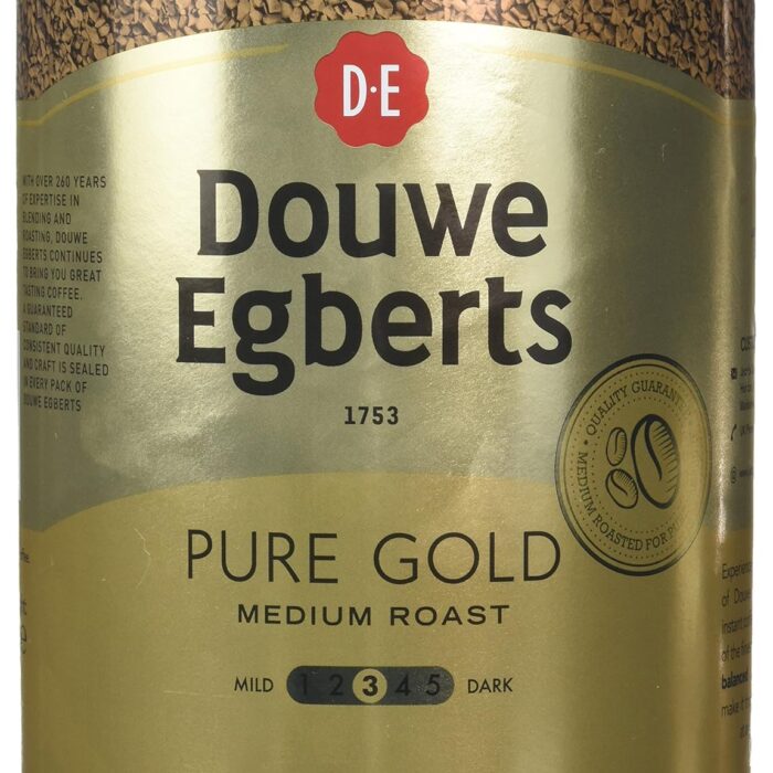 Douwe Egberts Pure Gold Instant Coffee - 1 x 750g Tin Douwe Egberts Pure Gold Instant Coffee - 1 x 750g Tin