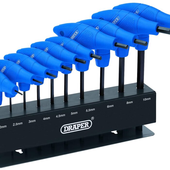 draper-10-piece-t-handle-hexagon-allen-key-set-metric-long-pattern-hand-2.jpg Draper 10 Piece T-Handle Hexagon Allen Key Set