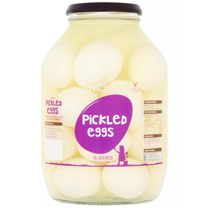 Driver's Pickled Eggs 1x2.25kg Driver's Pickled Eggs 1x2.25kg