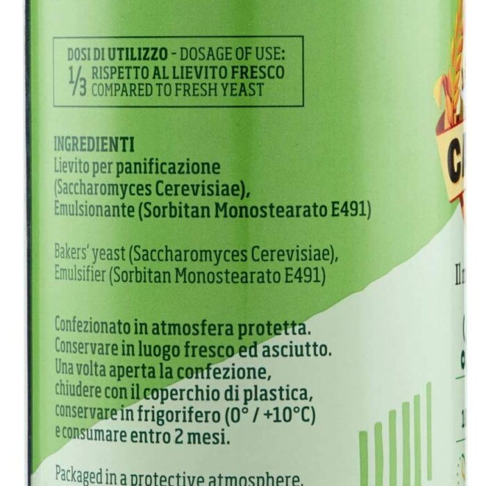 Dry Yeast 100% Italian - Mulino Caputo Dry Yeast 100% Italian - Mulino Caputo