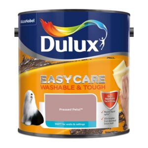 Dulux Easycare Washable & Tough Matt Emulsion Paint - Pressed Petal - 2.5L