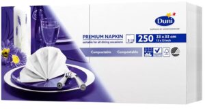 Duni 250 Large Premium Napkins (33cm 3ply)