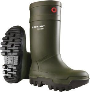 DUNLOP Purofort Thermo Work Boots + Full Safety Thermal White Without Steel Toe Cap - C662143