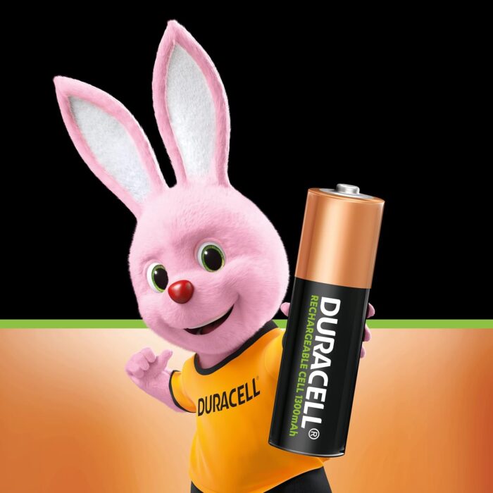Duracell HR6 / DC1500 Pack of 4 Piles AA 1300 mAh