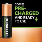 Duracell HR6 / DC1500 Pack of 4 Piles AA 1300 mAh