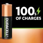 Duracell HR6 / DC1500 Pack of 4 Piles AA 1300 mAh