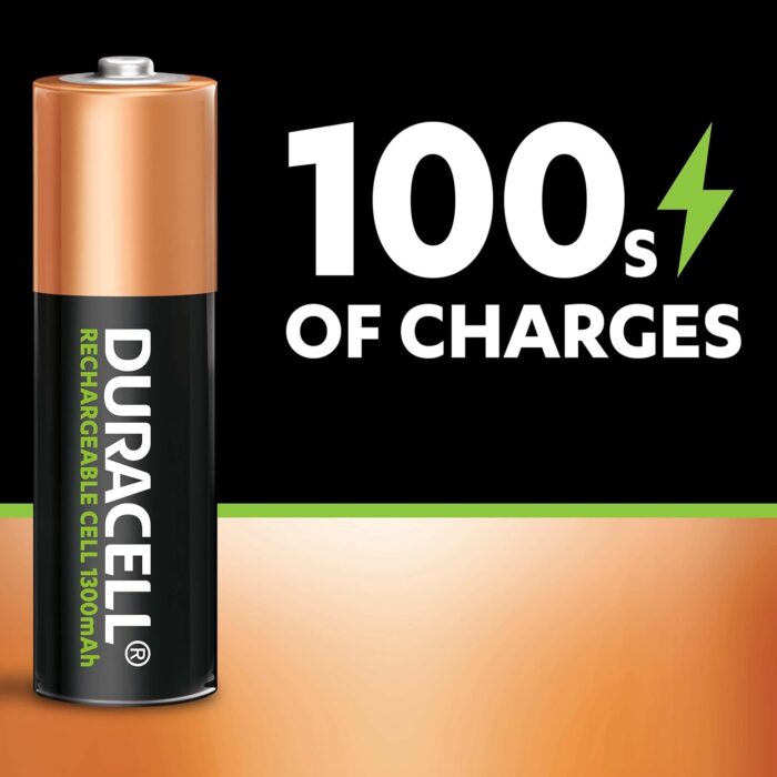 Duracell HR6 / DC1500 Pack of 4 Piles AA 1300 mAh