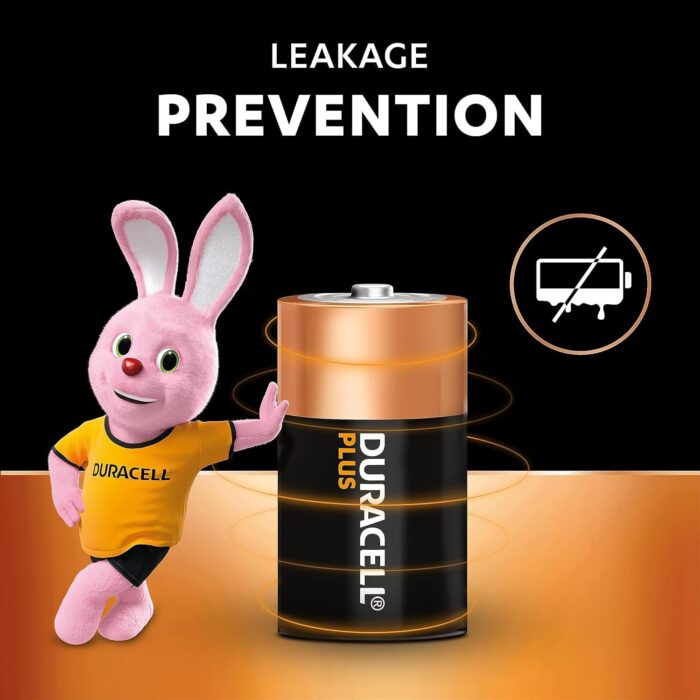 Duracell Plus D Batteries (4 Pack) - Alkaline 1.5V - 100% Life Guaranteed - Reliability For Everyday Devices - 0% Plastic Packaging - 10-Year Storage - LR20 MN1300 Duracell Plus D Batteries (4 Pack) - Alkaline 1.5V - 100% Life Guaranteed - Reliability For Everyday Devices - 0% Plastic Packaging - 10-Year Storage - LR20 MN1300