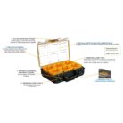 DWST83392 TOUGHSYSTEM™ 2.0 Half-Width Organiser
