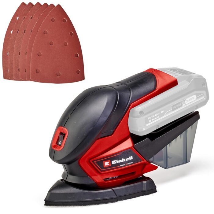 einhell-te-os-18-150-li-power-x-change-cordless-detail-sander-18-v-electric.jpg Einhell TE-OS 18/150 Li Power X-Change Cordless Detail Sander - 18 V Electric Sander for Wood