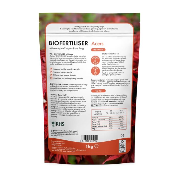 Empathy Bio-active Natural Plant Food for Acers