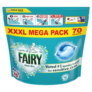 Fairy Laundry Detergent Liquid Capsules 70 Washes