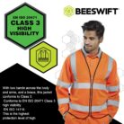 FIRE RETARDANT HI-VIS JERKIN ORANGE XL