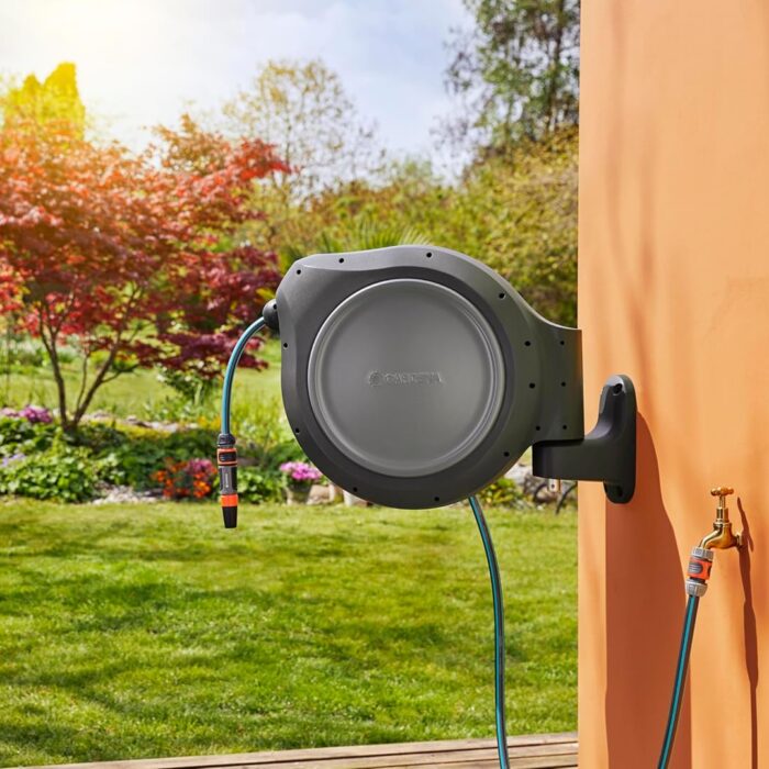 Gardena Retractable Hose Reel Automatic 30 m Gardena Retractable Hose Reel Automatic 30 m