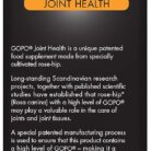 GOPO Joint Health 200 Capsules - Rose-Hip & Vitamin C - Helps maintain healthy & flexible joints