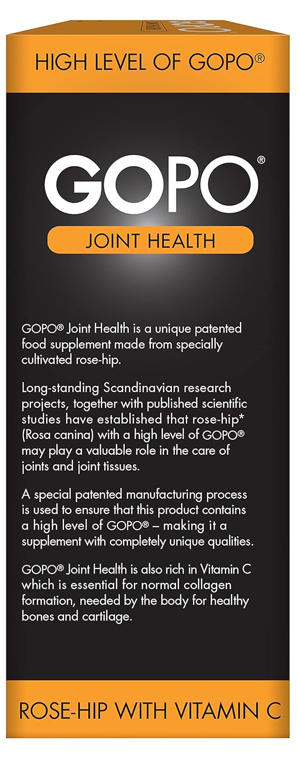 GOPO Joint Health 200 Capsules - Rose-Hip & Vitamin C - Helps maintain healthy & flexible joints GOPO Joint Health 200 Capsules - Rose-Hip & Vitamin C - Helps maintain healthy & flexible joints