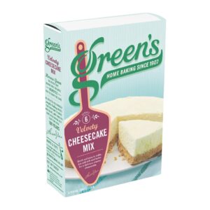 Greens Cheesecake Mix – 6 x 259gm Greens Cheesecake Mix - 6 x 259gm