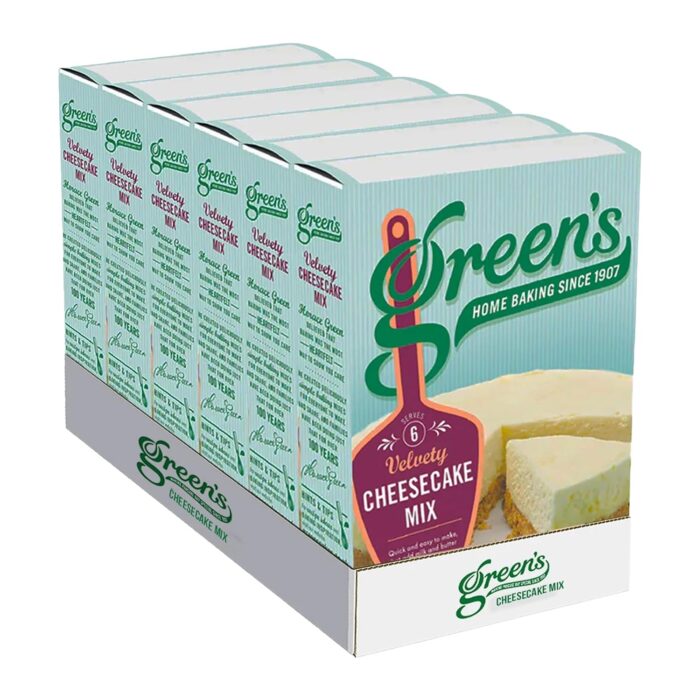 Greens Cheesecake Mix - 6 x 259gm Greens Cheesecake Mix - 6 x 259gm
