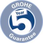 GROHE Bauedge Single-Lever Bath/Shower Mixer 1/2" Chrome 23334000