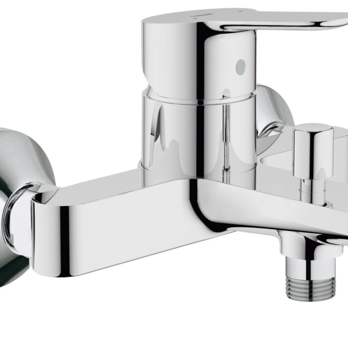GROHE Bauedge Single-Lever Bath/Shower Mixer 1/2" Chrome 23334000 GROHE Bauedge Single-Lever Bath/Shower Mixer 1/2" Chrome 23334000