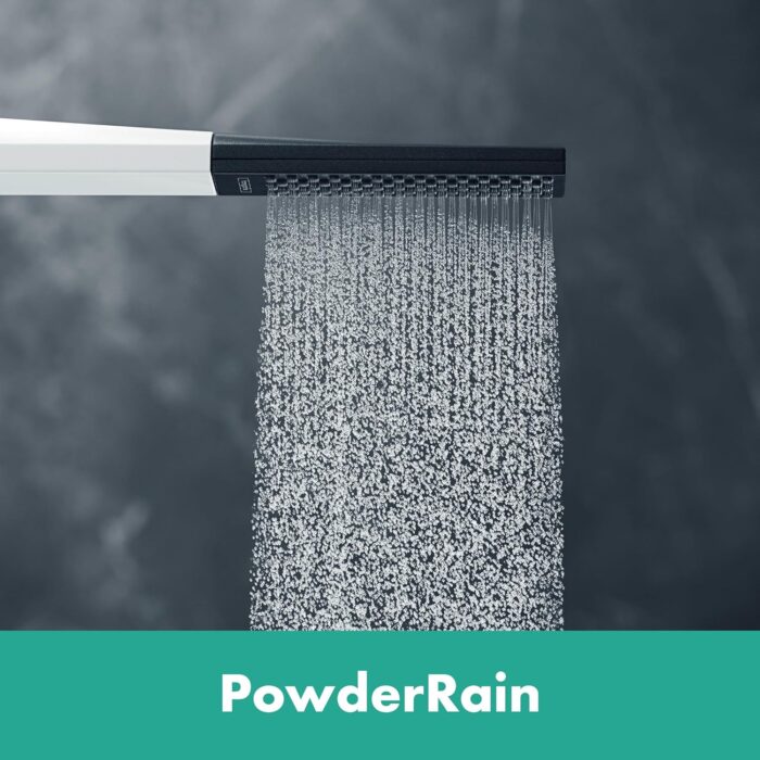 hansgrohe Rainfinity Water-Saving Shower Head 100 mm PowderRain Matte White hansgrohe Rainfinity Water-Saving Shower Head 100 mm PowderRain Matte White