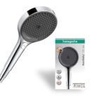 hansgrohe Rainfinity Water-Saving Shower Head 100 mm PowderRain Matte White