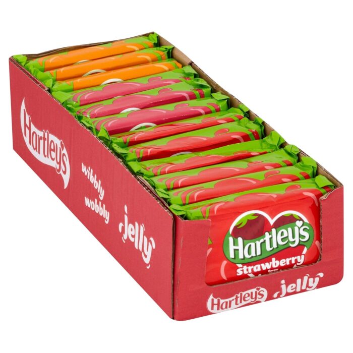 Hartleys Assorted Tablet Jellies - 12x135g Hartleys Assorted Tablet Jellies - 12x135g