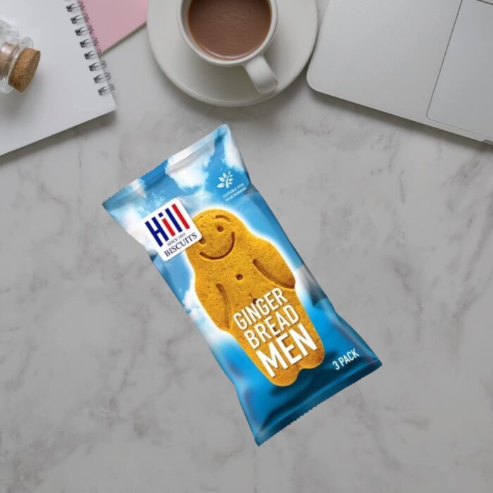 Hill Biscuits Gingerbread Men Mini Packs - 80x30g Hill Biscuits Gingerbread Men Mini Packs - 80x30g