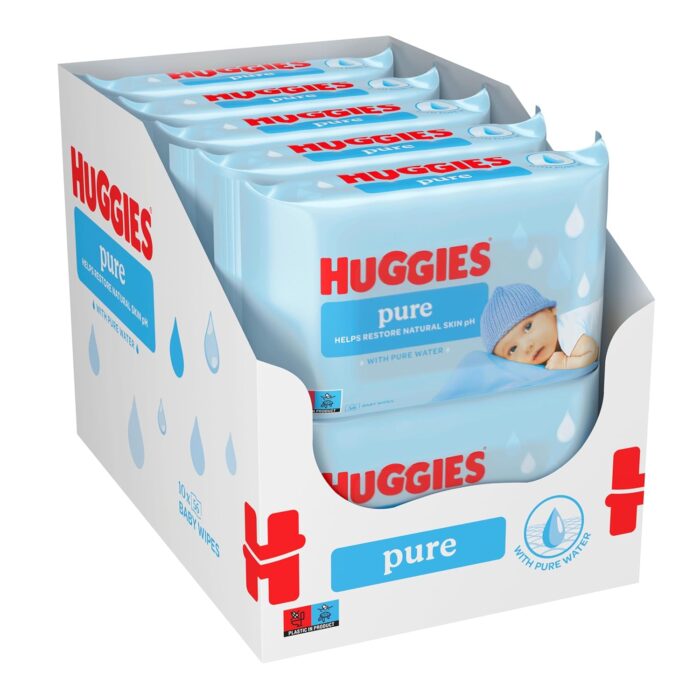 huggies-pure-baby-wipes-18-packs-1008-wipes.jpg Huggies Pure Baby Wipes