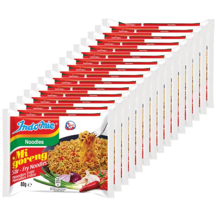 Indomie Mi Goreng Fried Noodles 80g (Pack of 15) Indomie Mi Goreng Fried Noodles 80g (Pack of 15)