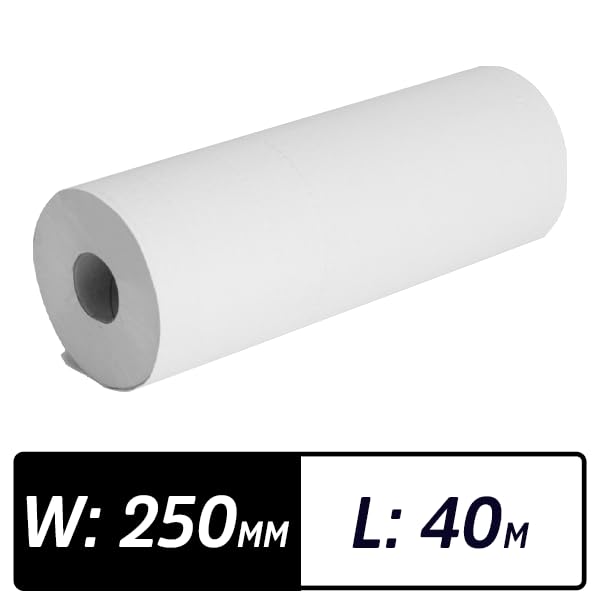 Janit-X 10" Hygiene Couch Rolls 2 Ply Paper 40m Length - 12 Pack (White) Janit-X 10" Hygiene Couch Rolls 2 Ply Paper 40m Length - 12 Pack (White)