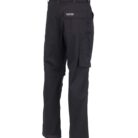 JCB - Mens Work Trousers - Cargo Trouser Men - Essential Workwear Trousers - Black - Size 30