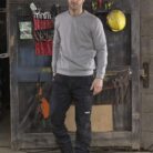 JCB - Mens Work Trousers - Cargo Trouser Men - Essential Workwear Trousers - Black - Size 30