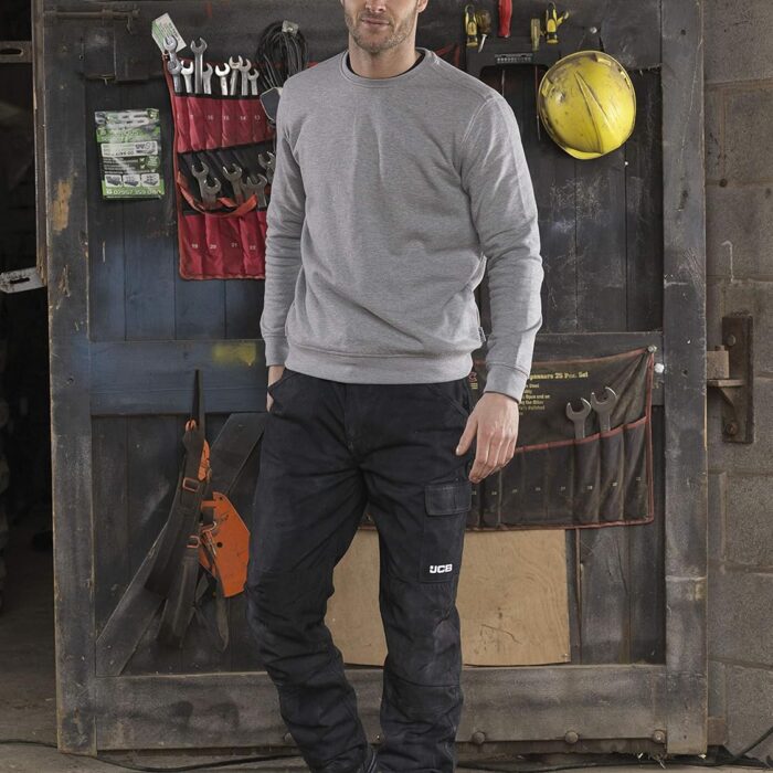 JCB - Mens Work Trousers - Cargo Trouser Men - Essential Workwear Trousers - Black - Size 30 JCB - Mens Work Trousers - Cargo Trouser Men - Essential Workwear Trousers - Black - Size 30