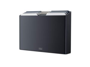 Joseph Joseph Folio Plastic Cutting Board Set with Storage Case