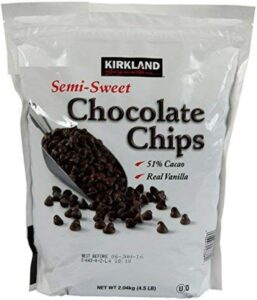 Kirkland Signature Semi-Sweet Chocolate Chips 2.04kg