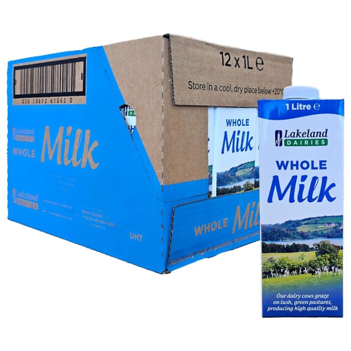 Lakeland Dairies Long Life Semi Skimmed Milk 1ltr - 12 Pack Lakeland Dairies Long Life Semi Skimmed Milk 1ltr - 12 Pack