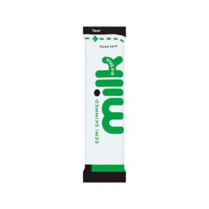 Lakeland Dairies UHT Semi-Skimmed Milk in a Stick Sachets 50 x 10ml
