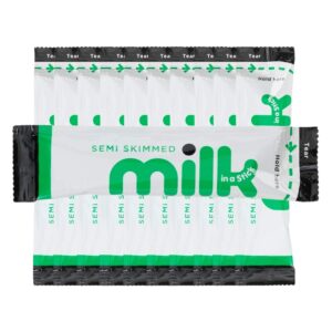 Lakeland Pritchitts Semi Skimmed Milk Sticks - Long Life Sachets (240 Sticks)