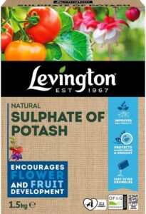 Levington Natural Sulphate of Potash for Flower & Fruit Development