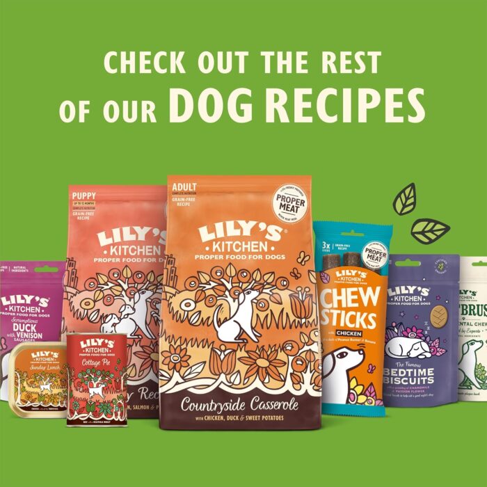 Lily's Kitchen Made with Natural Ingredients Adult Dry Dog Food Duck Salmon & Venison Grain-Free Recipe 2.5kg Lily's Kitchen Made with Natural Ingredients Adult Dry Dog Food Duck Salmon & Venison Grain-Free Recipe 2.5kg