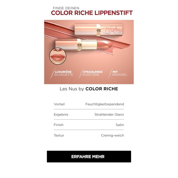 L'Oreal Paris Color Riche Intense Volume Matte Lipstick - 188 Rose Activist L'Oreal Paris Color Riche Intense Volume Matte Lipstick - 188 Rose Activist