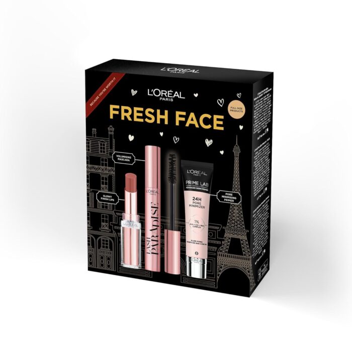 L'Oréal Paris Fresh Face Trio Gift Box L'Oréal Paris Fresh Face Trio Gift Box