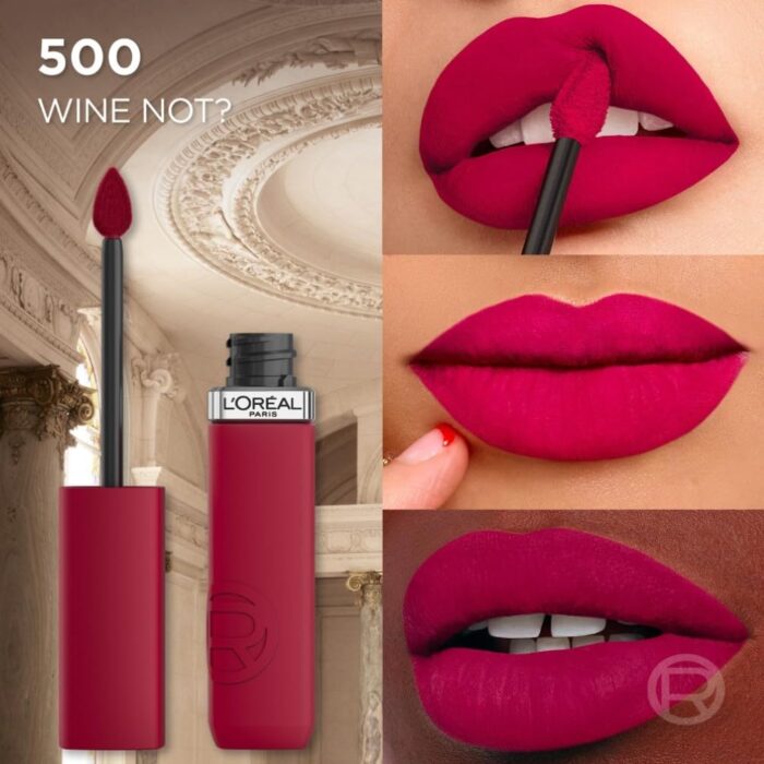 L'Oreal Paris Infaillible Matte Resistance Liquid Matte Lipstick - 500 Wine Not