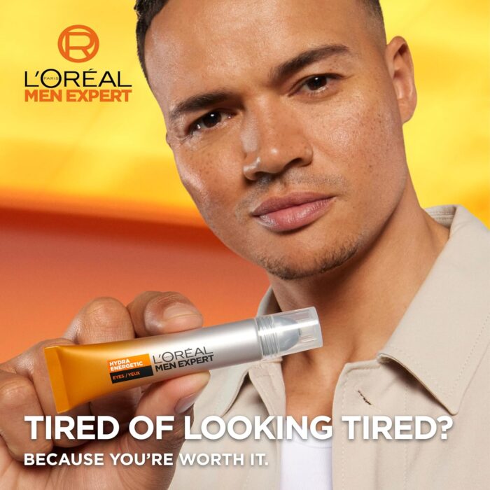 L'Oreal Paris Men Expert Gel Ultra Moisturising Anti-Fatigue Hydra Energetic – 10 ml Eye Roll-On L'Oreal Paris Men Expert Gel Ultra Moisturising Anti-Fatigue Hydra Energetic – 10 ml Eye Roll-On