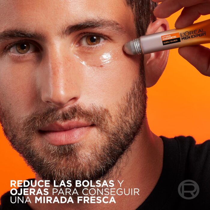L'Oreal Paris Men Expert Gel Ultra Moisturising Anti-Fatigue Hydra Energetic – 10 ml Eye Roll-On L'Oreal Paris Men Expert Gel Ultra Moisturising Anti-Fatigue Hydra Energetic – 10 ml Eye Roll-On
