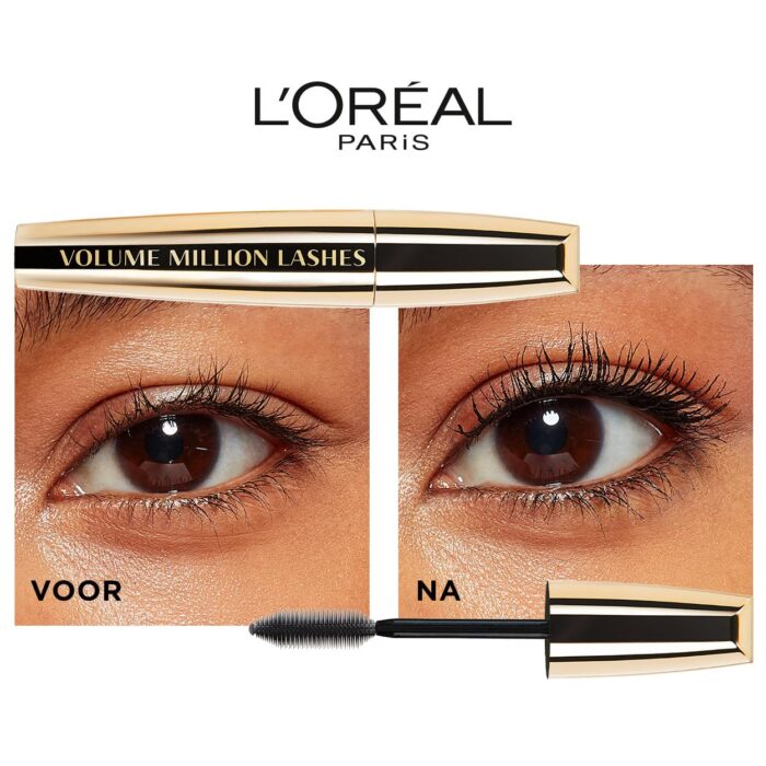 L'Oréal Paris Volume Million Lashes Black Volume Mascara - Classic - Black - 12 ml