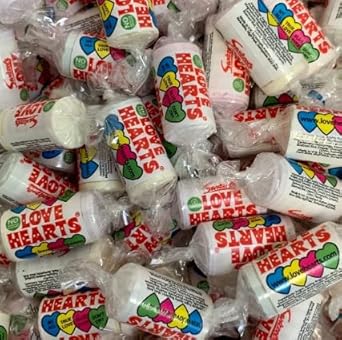 Love Hearts Mini Rolls Candy Sweets Swizzels Matlow (Pack of 30) Love Hearts Mini Rolls Candy Sweets Swizzels Matlow (Pack of 30)