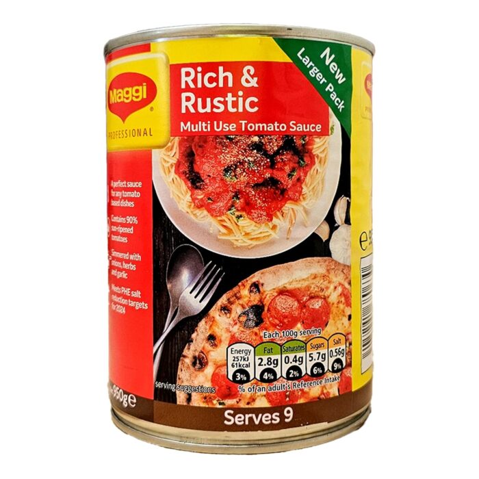 Maggi Rich & Rustic Tomato Sauce Pack of 6 x 950g Maggi Rich & Rustic Tomato Sauce Pack of 6 x 950g